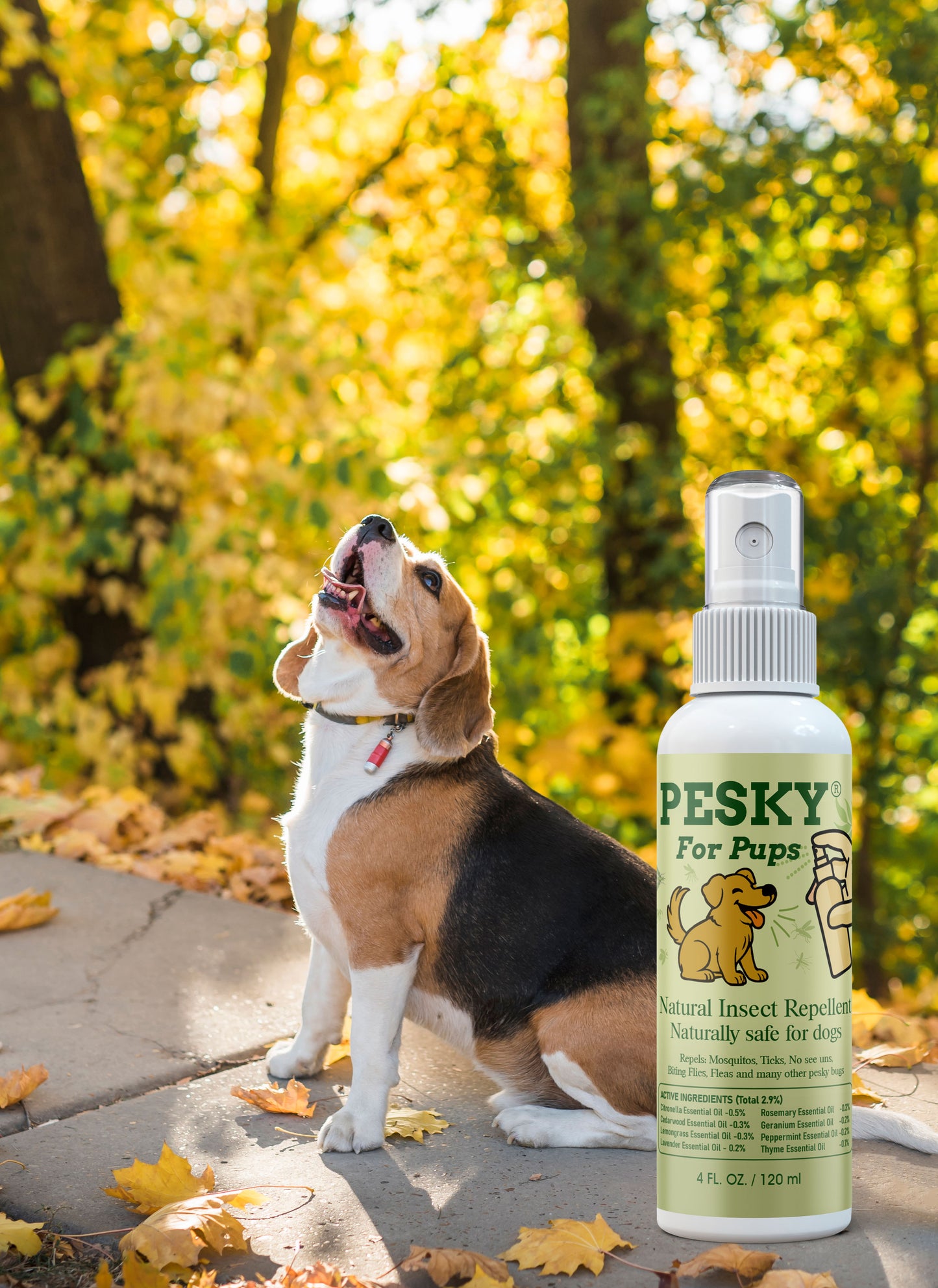 ๐ถ PESKY for Pups 2 oz โ Natural Insect Repellent for Dogs