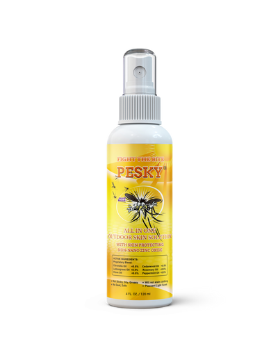PESKY® Bug Away - All In One Outdoor Skin Solution with Skin Protecting Non-Nano Zinc Oxide