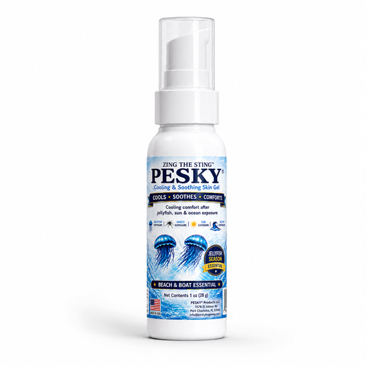 PESKY® Cooling Comfort After Stings for beach days, boating, camping, and outdoor travel