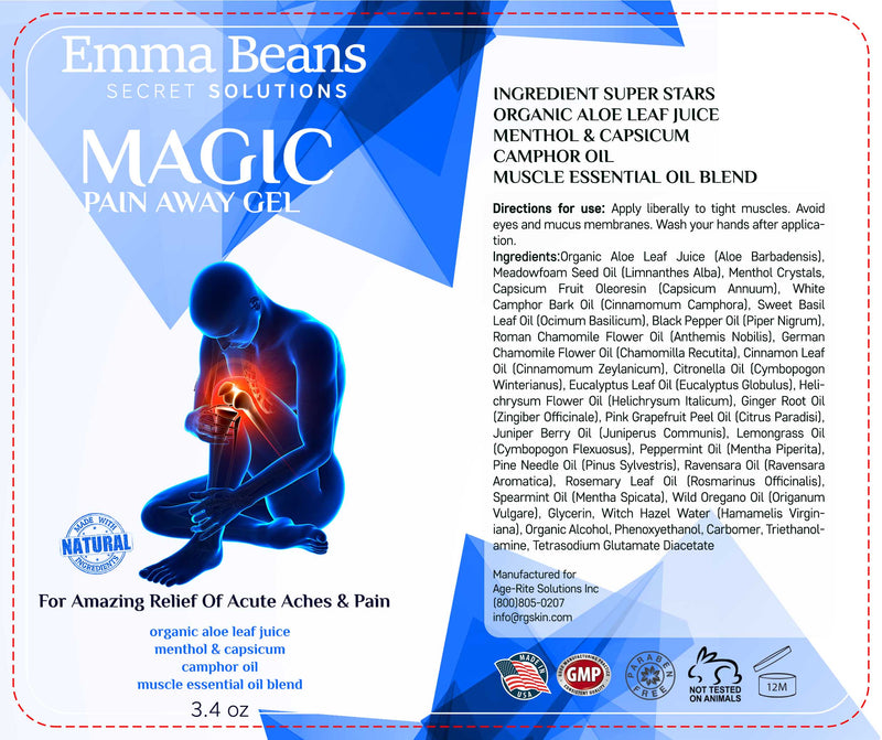 Emma Beans Magic Pain Away Gel